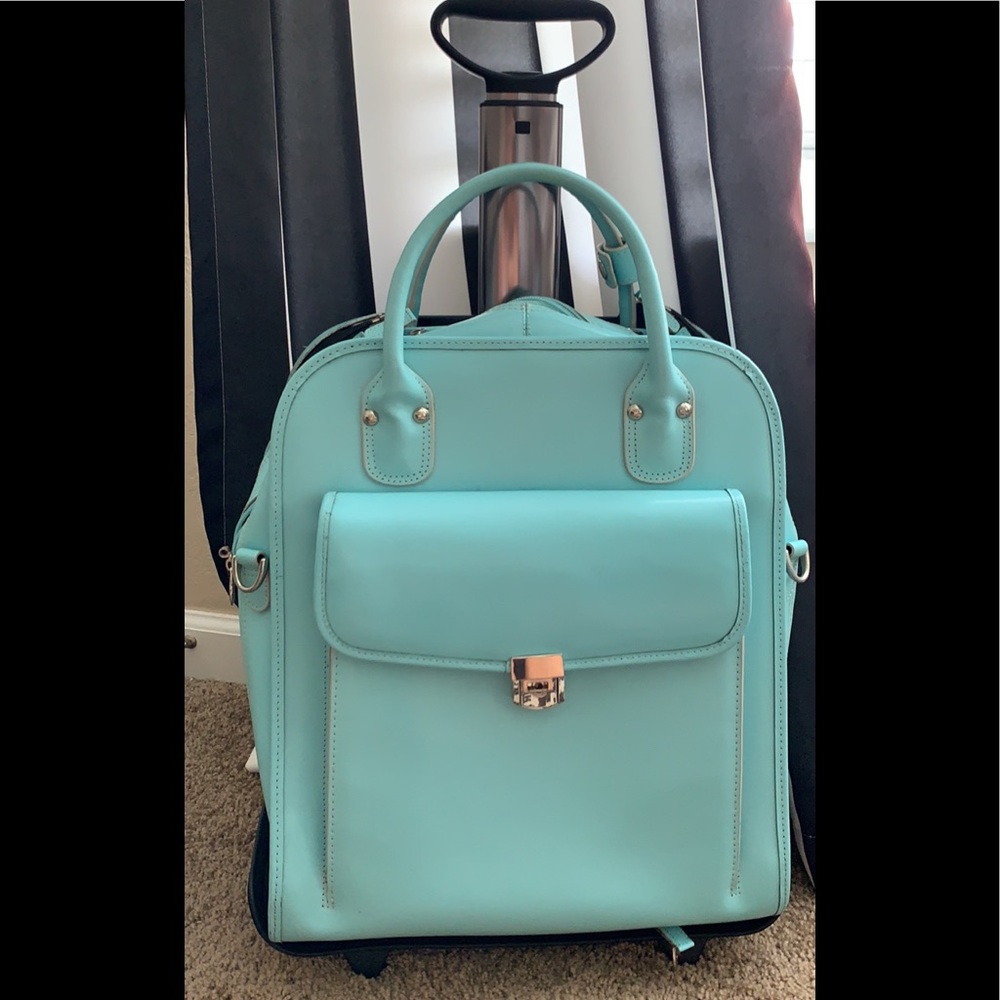 McKlein Vertical Detachable-Wheeled Briefcase